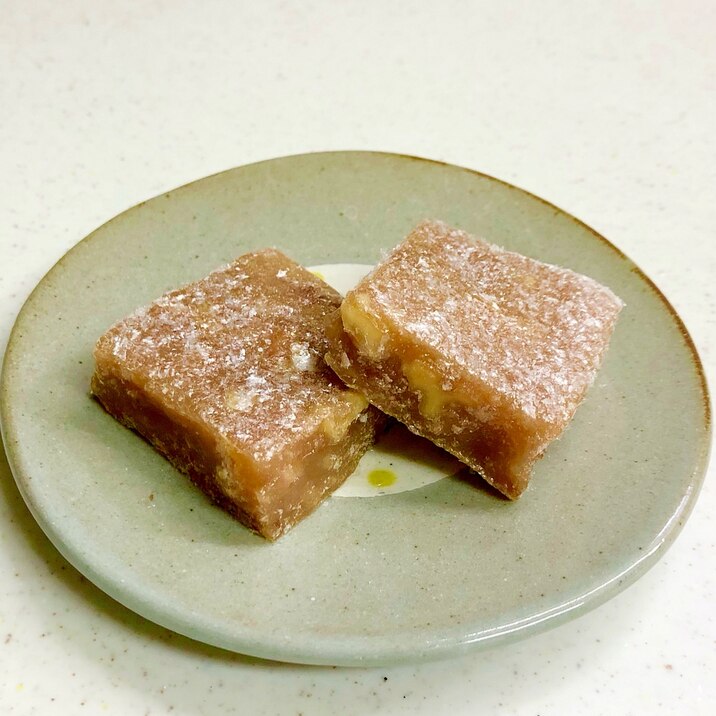 ★自家製 キラキラパウダー&レンジ くるみゆべし★